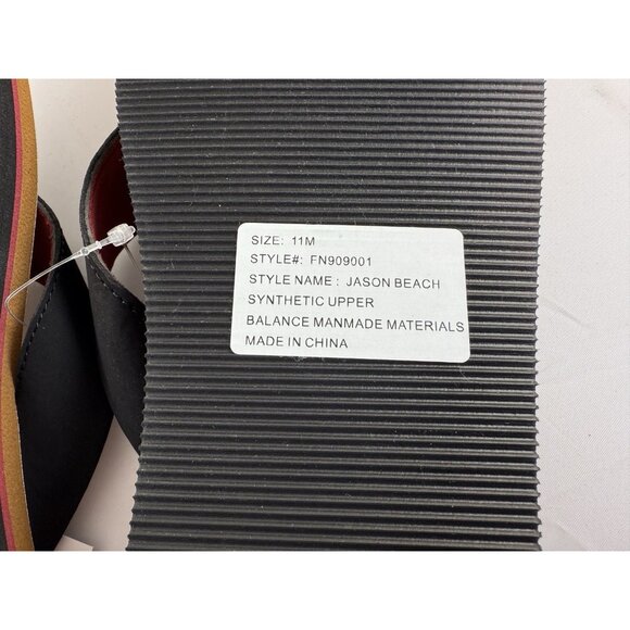 Nick Graham Jason Beach Men's Size 11 Flip Flops Sandals, New with Tags - Picture 8 of 11